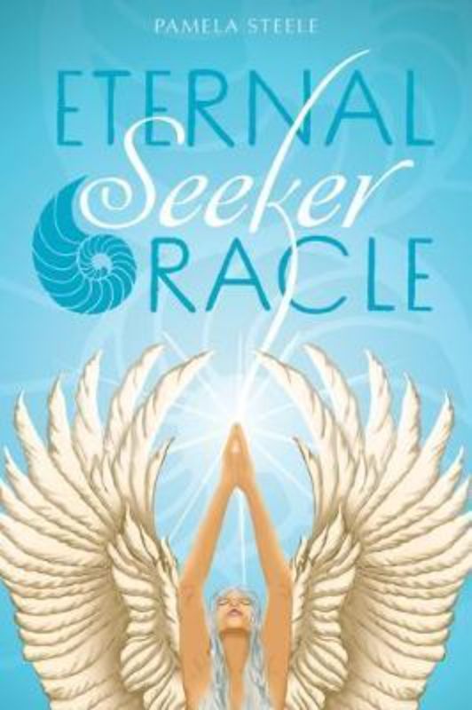 Eternal Seeker Oracle deck with 33 Rider-Waite-inspired cards and guidebook for personal growth and self-discovery.