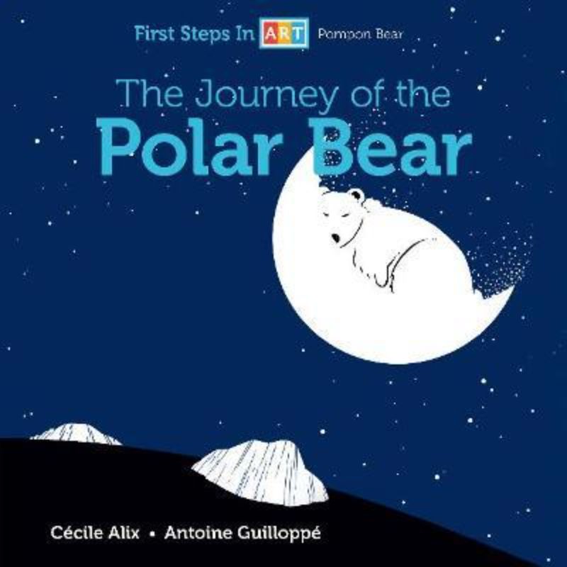 A charming children's book featuring a polar bear's adventures, beautifully illustrated, ideal for sparking early artistic curiosity.
