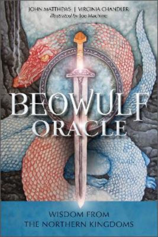 The Beowulf Oracle deck features vibrant imagery inspired by Scandinavian folklore for spiritual guidance and self-discovery.