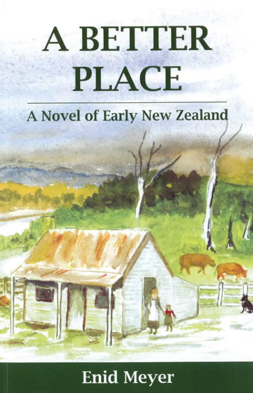 Historical fiction novel 'A Better Place' explores pioneer life in 1860s Greytown, New Zealand, through Kate's resilient journey.