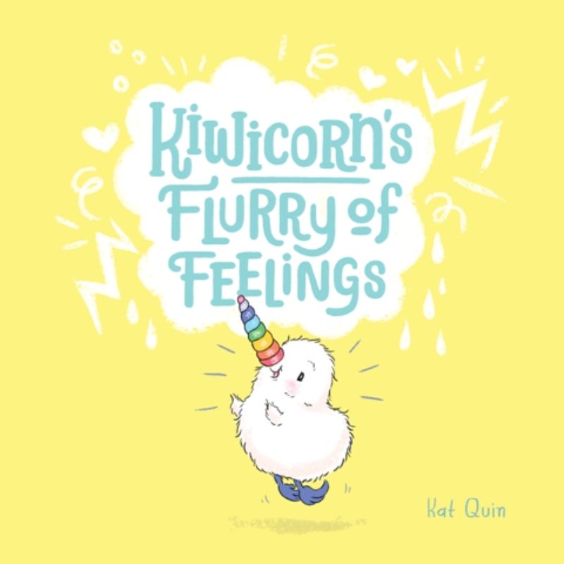 Hardcover children's book exploring feelings and resilience, featuring colorful illustrations and a simple relatable story.