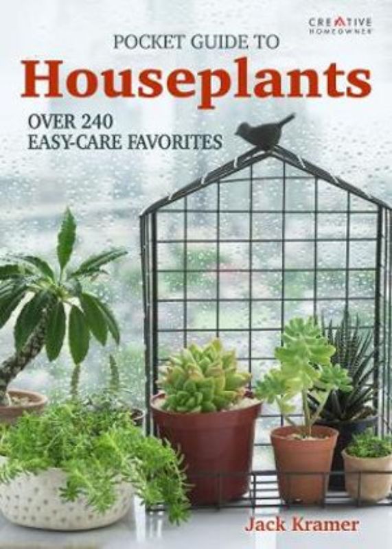 Compact houseplant guide by Jack Kramer, featuring care tips for 240 species and 500+ color photos for inspiring indoor spaces.
