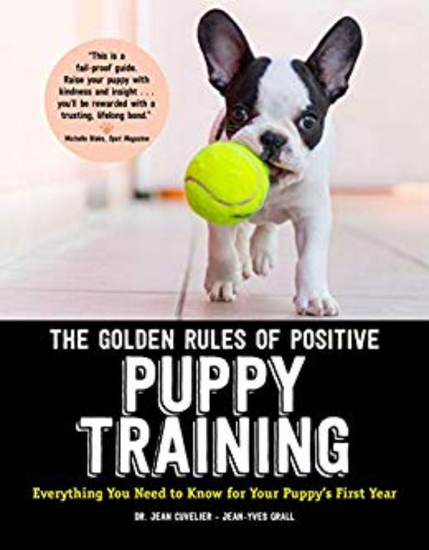 Comprehensive guide for puppy training, featuring techniques by Dr. Jean Cuvelier for a happy, well-behaved pet.