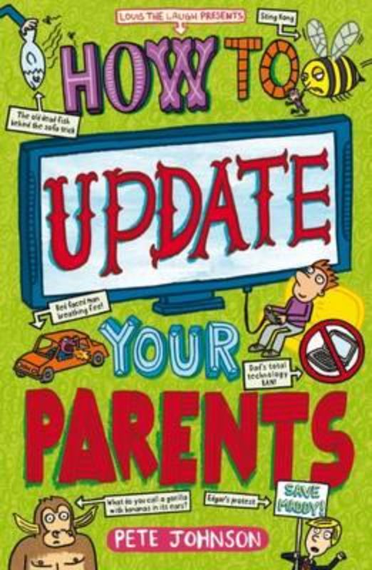 A humorous children's book, 'How to Update Your Parents' explores tech challenges faced by youth, featuring Louis and Maddy's clever plan.