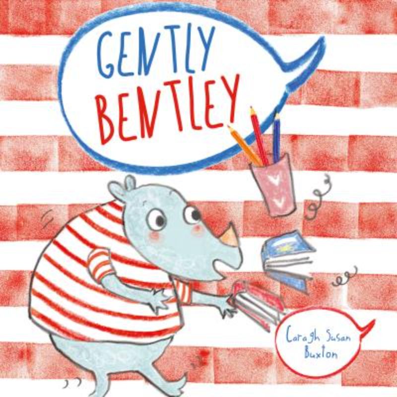 A Gentle Reminder children's book showcasing a clumsy rhino's adventures and lessons on gentleness and mindfulness.
