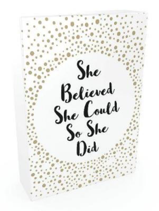 She Believed She Could So She Did - Cards