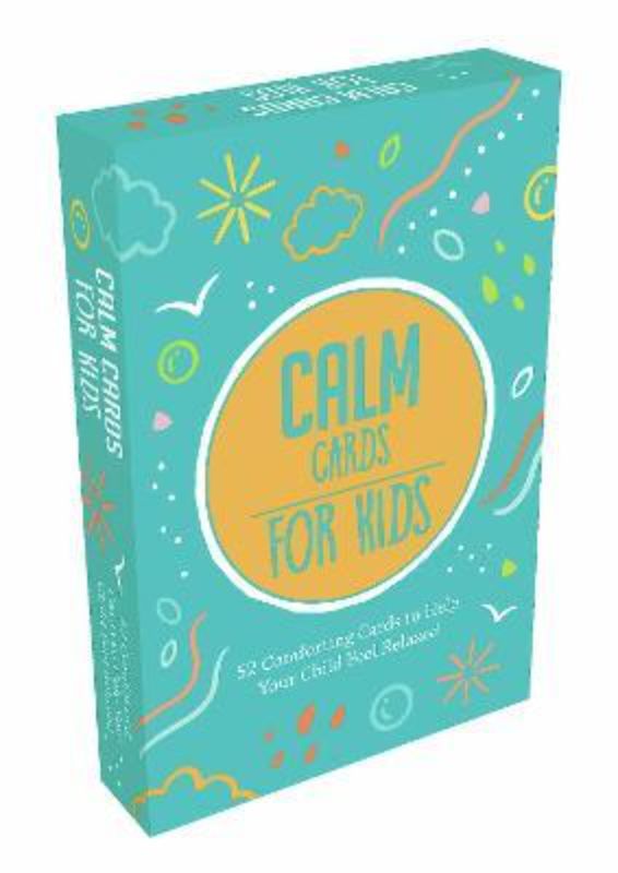 A deck of 52 illustrated mindfulness cards for kids promoting relaxation, kindness, and emotional well-being.