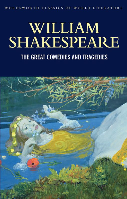Collection of Shakespeare's comedies and tragedies featuring insightful introductions and 896 pages of timeless storytelling.