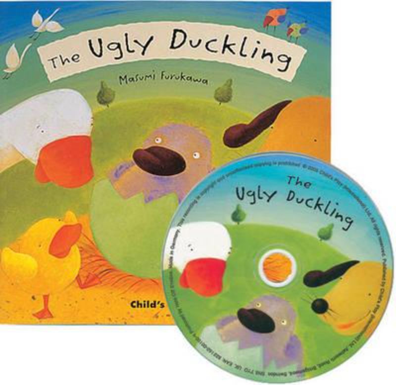 Enchanting soft cover edition of 'The Ugly Duckling' with lift-up flaps and audio CD, perfect for engaging young readers.