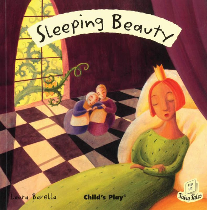 Enchanting 'Sleeping Beauty' softcover with lift-the-flap features, ideal for young readers' storytelling adventures.