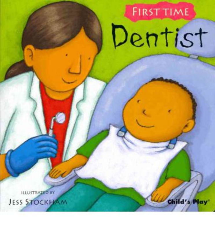 Children's book 'First Time Dentist' eases dentist visit anxieties with vibrant illustrations and reassuring themes.