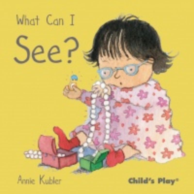 Engaging board book for toddlers introducing the concept of sight with vibrant illustrations and sensory exploration.