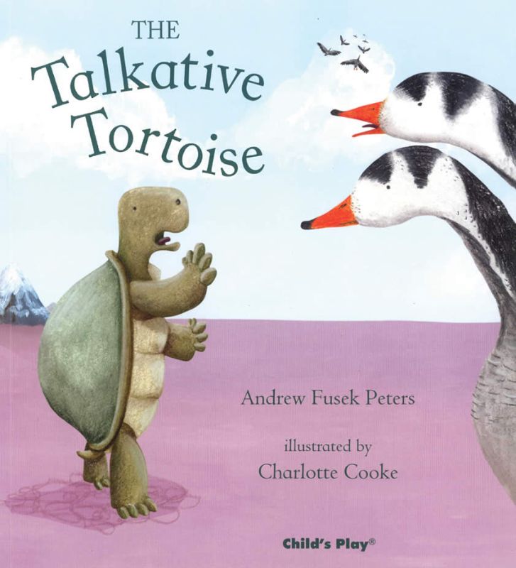 A colorful children's book featuring a tortoise on the cover, highlighting themes of vanity and life lessons.