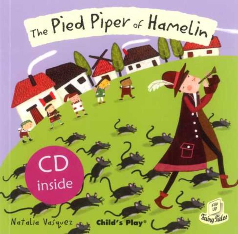 Delightful retelling of 'The Pied Piper of Hamelin' with interactive flaps and an accompanying audio CD for young readers.