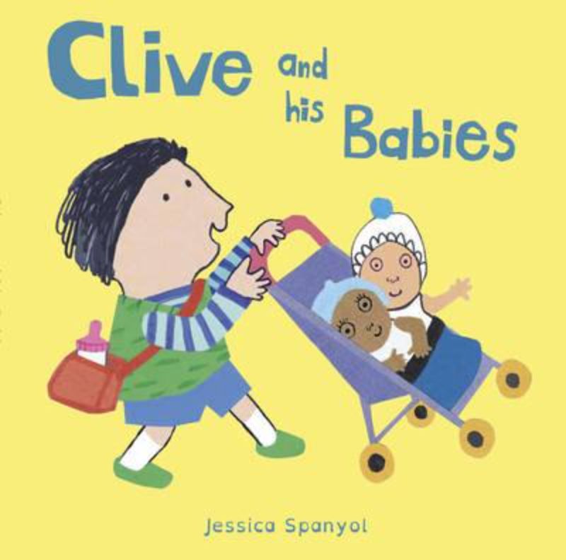 Hardback children's book featuring Clive and his dolls, celebrating diversity and imagination in 14 beautifully illustrated pages.