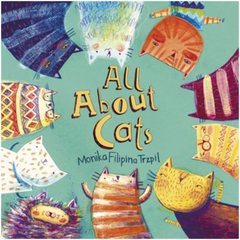 Delightful paperback showcasing whimsical cat antics, perfect for inspiring creativity in cat lovers of all ages.