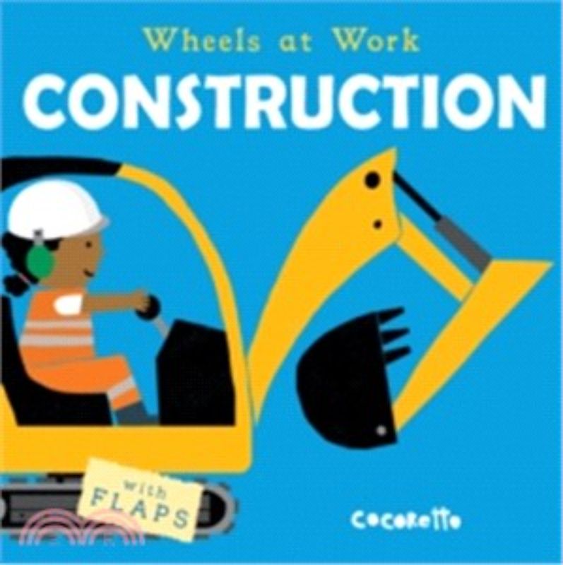 A hardback lift-the-flap book for young readers to explore construction vehicles and eco-friendly practices.