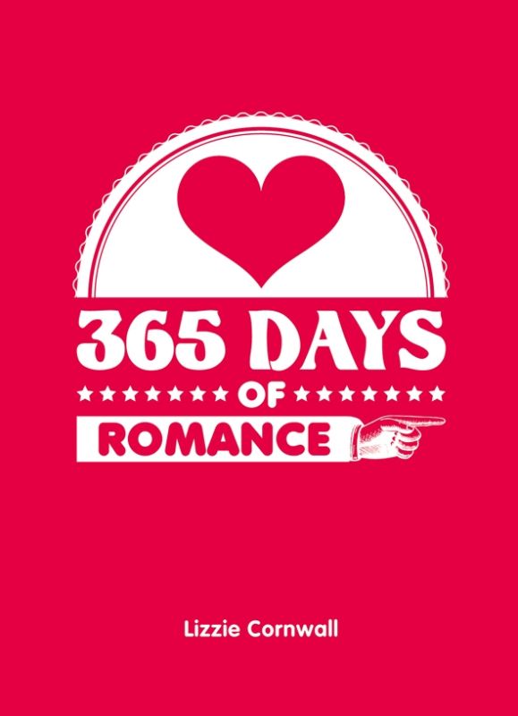 Hardback book '365 Days of Romance' with 160 pages of daily love inspiration and quotes for couples to deepen their connection.