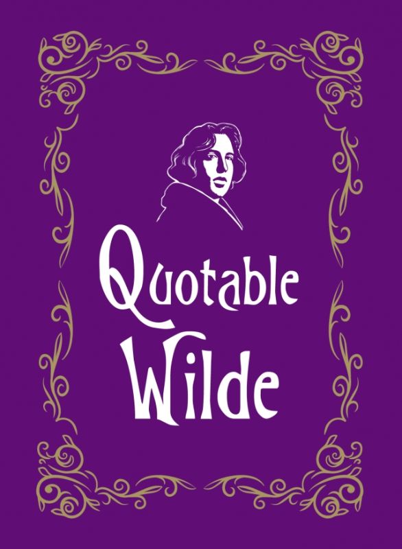 Hardback collection of Oscar Wilde's witty quotes, perfect for literary fans and humor lovers, 160 pages of sharp observations.