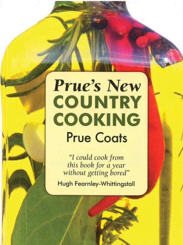 Country cookbook by Prue Coats and Matthew Lloyd, featuring 224 pages of seasonal recipes and culinary tips.