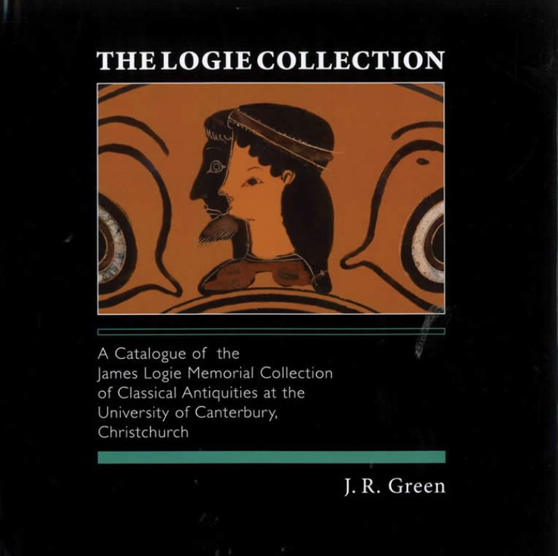 Hardback catalog of The Logie Collection featuring 240+ antiquities from Greek and Roman eras, beautifully illustrated.