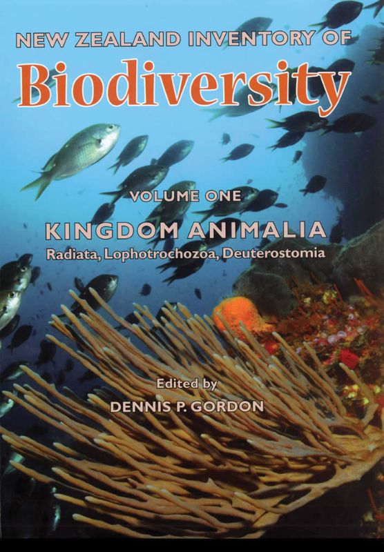 Comprehensive inventory of New Zealand's biodiversity with over 55,000 species, authored by Dennis P. Gordon.