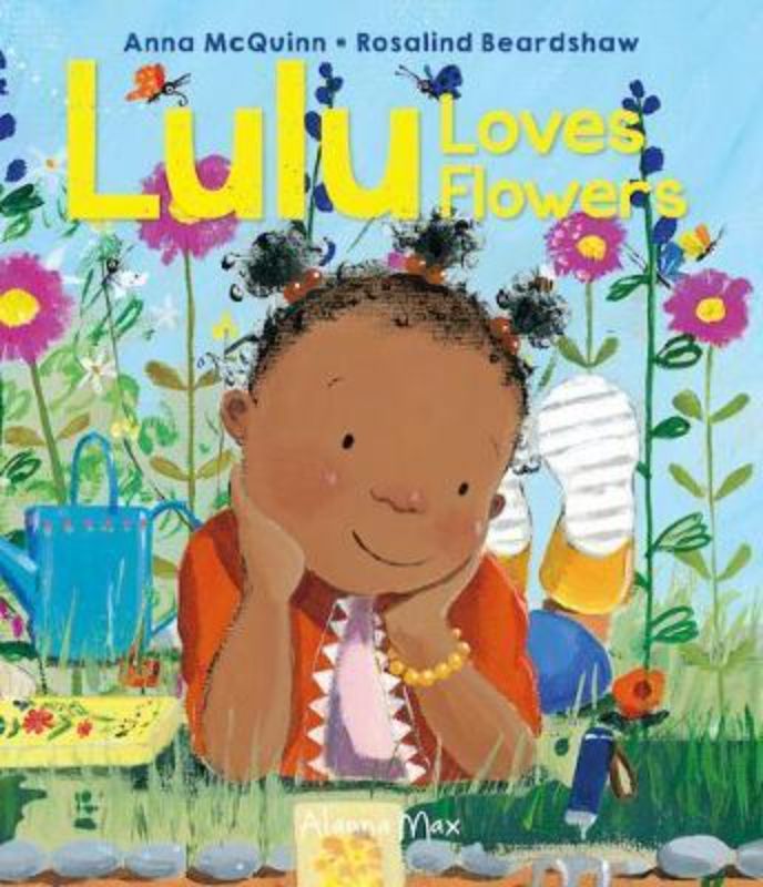 Lulu, a curious girl in a whimsical garden, explores flower growing and creative projects in this enchanting children's book.