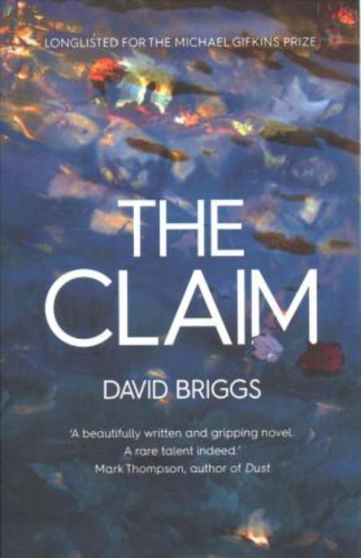 Captivating novel 'The Claim' by David Briggs exploring romance and mystery in New Zealand's southern Alps.