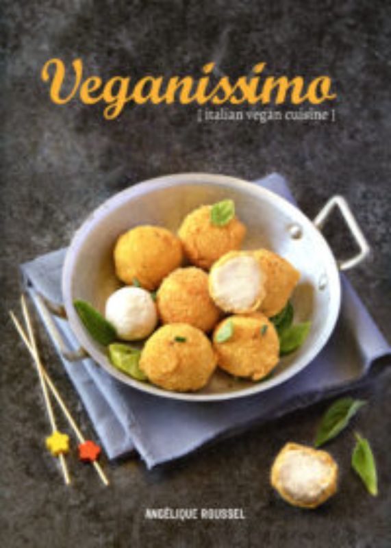 Veganissimo: A hardback cookbook featuring over 70 easy vegan Italian recipes with gluten-free options.