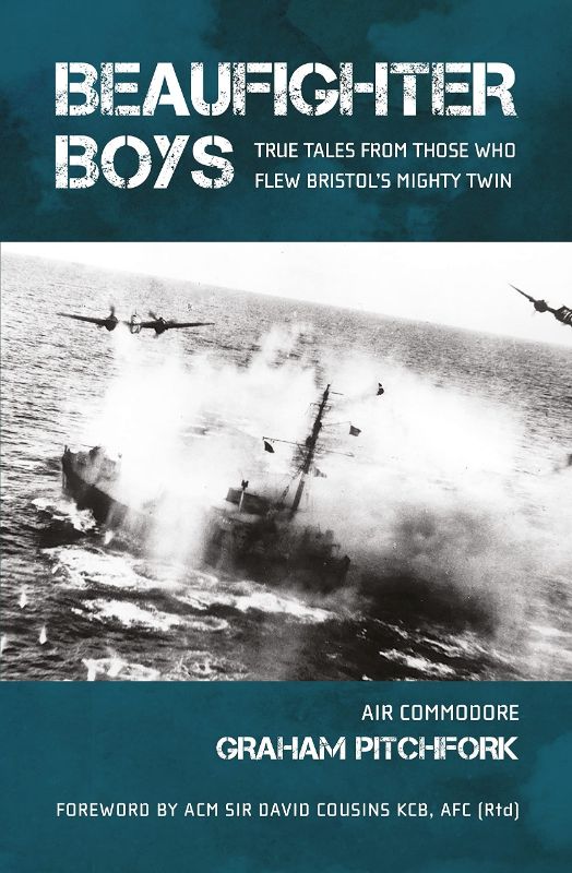Biography of Beaufighter Boys by Graham Pitchfork, exploring WWII aircrew experiences with photos and memoirs.