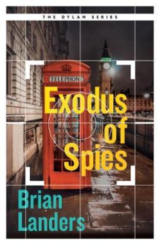 'Exodus of Spies' novel cover featuring a dramatic portrayal of espionage amidst the Angola conflict and intrigue.