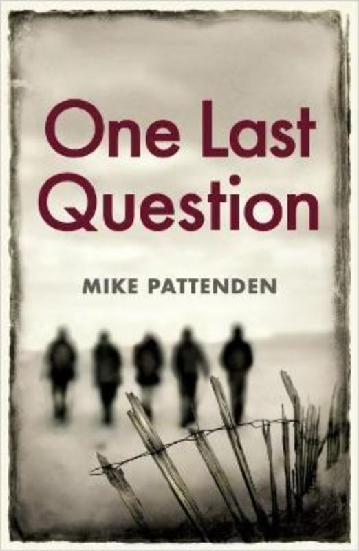 Paperback cover of 'One Last Question' featuring a gripping seaside scene, highlighting themes of friendship and loss.