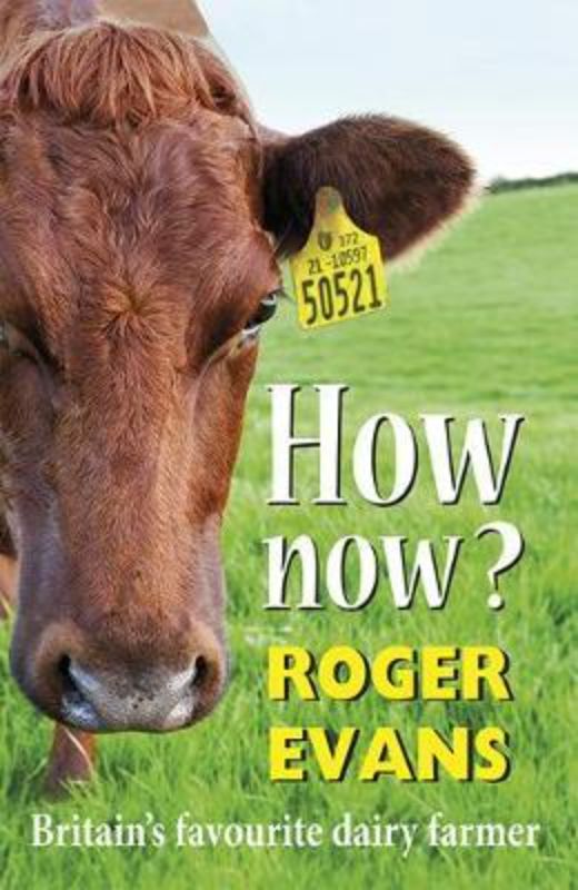Hardback diary by Roger Evans, featuring 192 pages of farming anecdotes and insights into dairy life and rural community.