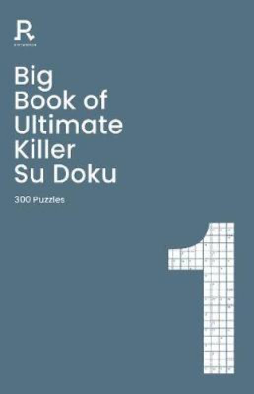 Big Book of Ultimate Killer Su Doku Book 1, featuring 300 challenging puzzles in a convenient paperback format.