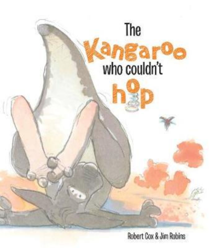 Cover of 'The Kangaroo Who Couldn't Hop' features a whimsical illustration of Keith the kangaroo on his adventure.