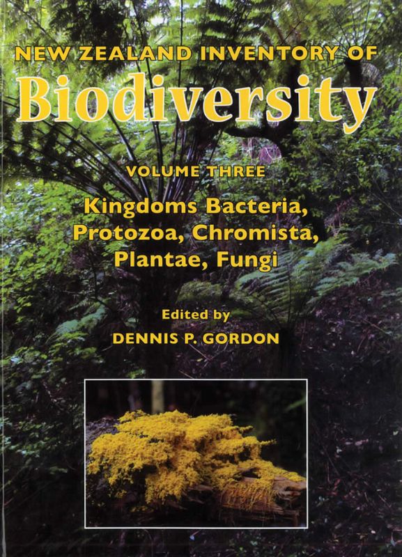 Comprehensive reference book on New Zealand's biodiversity, listing nearly 55,000 species across ecosystems.
