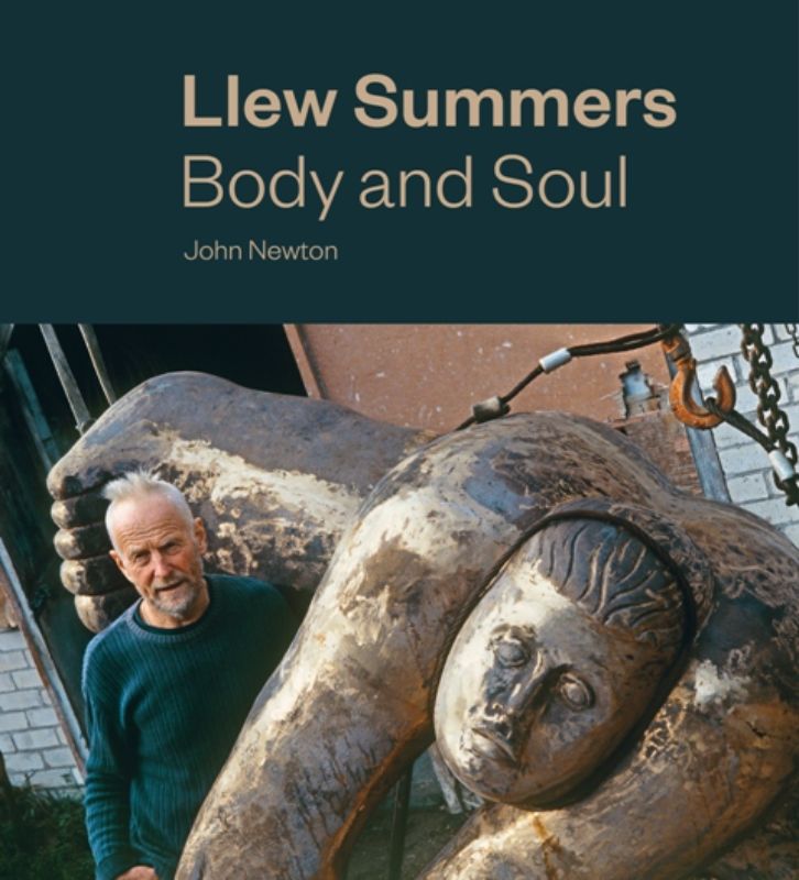 A hardback book celebrating the artistry of sculptor Llew Summers, featuring 200 pages of his life and works in New Zealand.
