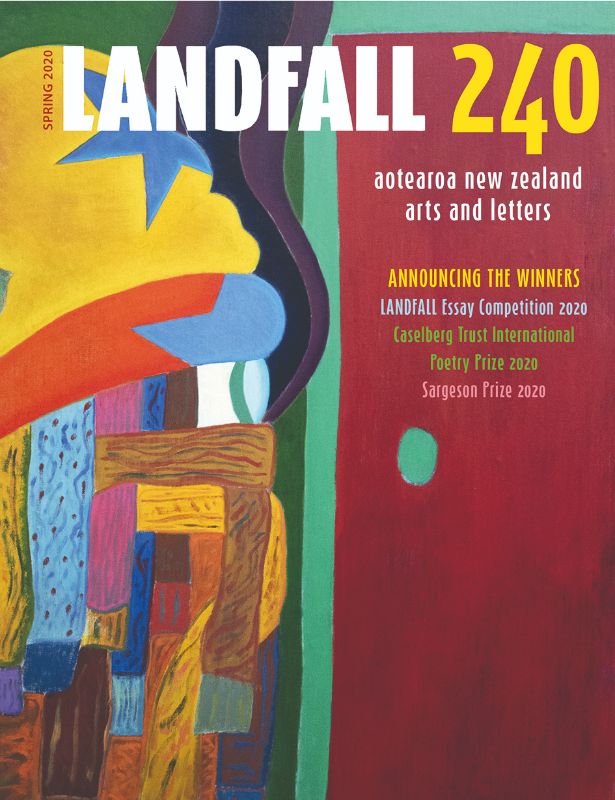 Landfall 240 paperback edition showcasing contemporary New Zealand literature with 208 pages of diverse narratives and poetry.