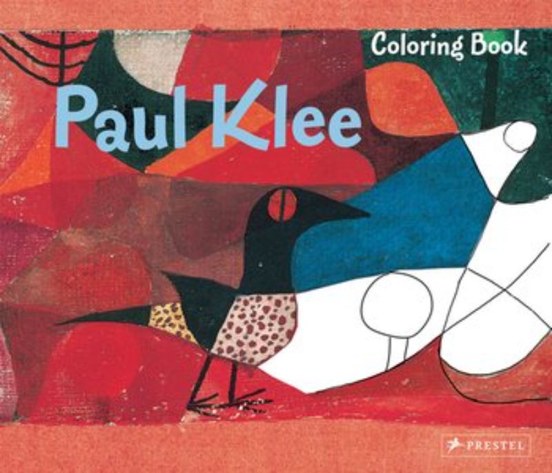 Paul Klee Colouring Book: 32 pages of whimsical designs for kids to explore art and unleash creativity.
