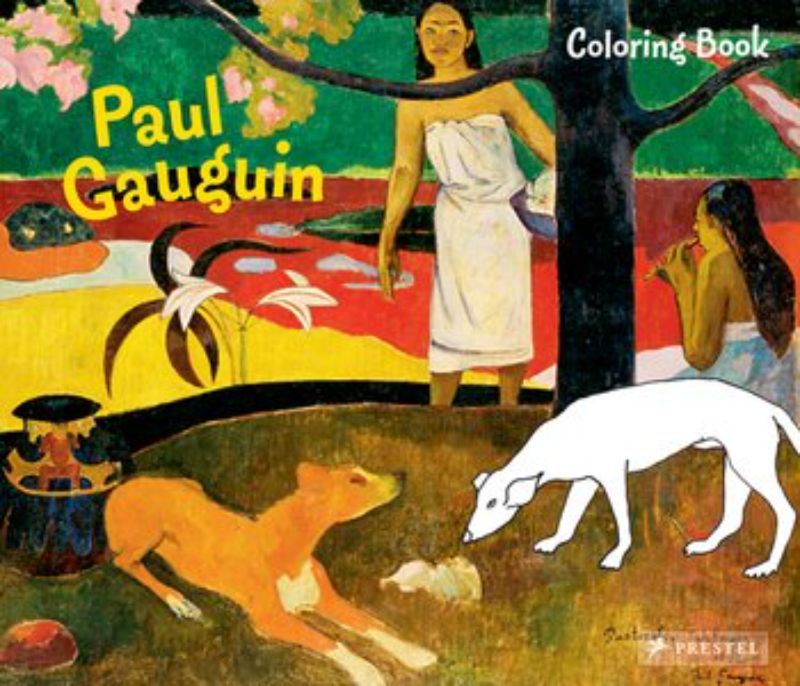 Colouring Book Gauguin: Engaging 32-page paperback for young artists to color simplified Gauguin masterpieces.