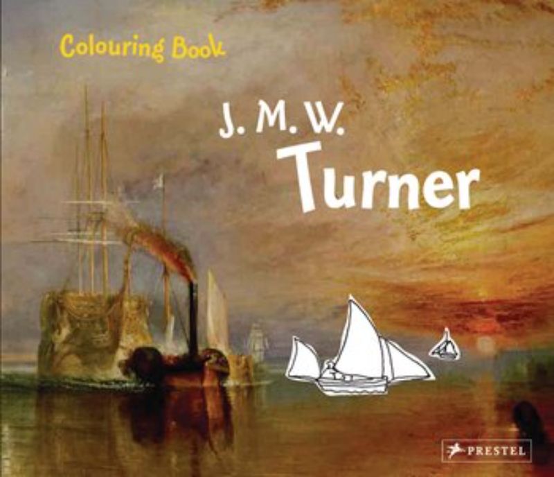 Colouring book featuring 32 pages to inspire creativity in children through J.M.W. Turner's iconic landscapes.