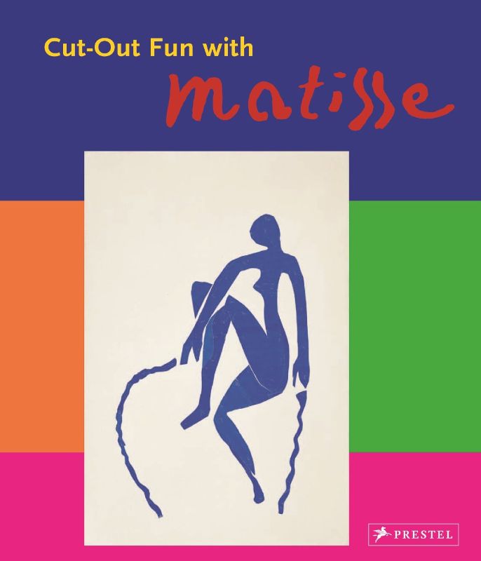 Engaging paperback for kids exploring Matisse's vibrant cut-outs and artistic concepts through playful creativity.