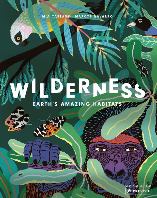 A beautifully illustrated hardcover book that explores diverse ecosystems and wildlife for young adventurers.