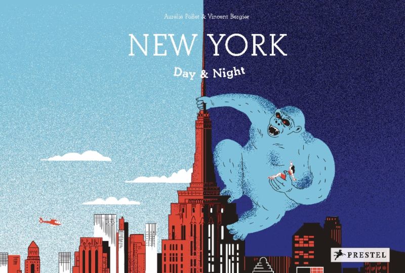 Captivating picture book showcasing NYC's day and night transformation with unique translucent pages and whimsical illustrations.