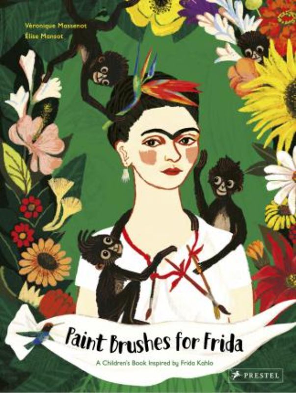 Enchanting children's book 'Paint Brushes for Frida' with vibrant illustrations and themes of resilience and creativity.