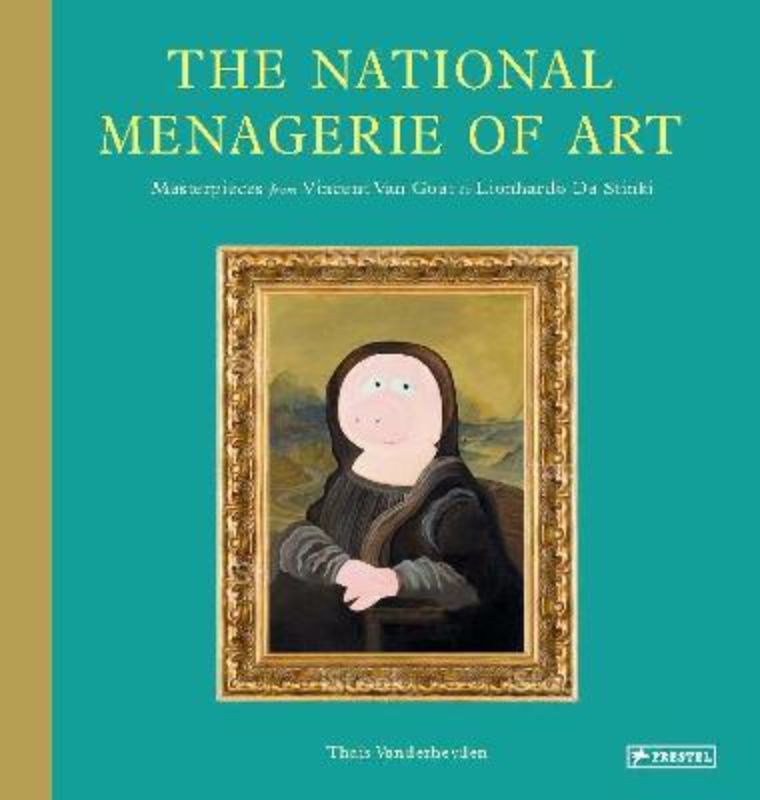 Whimsical picture book featuring lovable animals reimagining famous artworks for children, combining humor and art education.