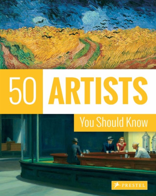 Explore the lives and works of 50 influential artists in this beautifully illustrated art history guide.