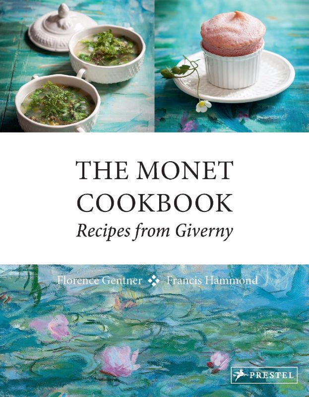 The Monet Cookbook features 60 recipes reflecting French cuisine, enhanced by Monet's art and dining experiences.