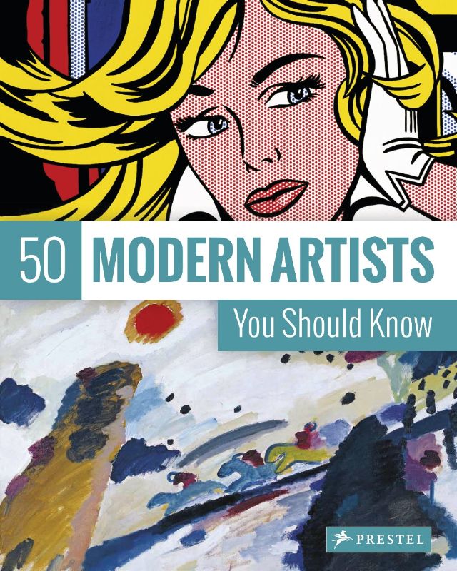 Explore modern art through profiles of 50 influential artists, featuring stunning masterpieces and compelling insights.