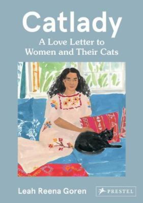 Beautiful hardback book by Leah Goren celebrating the bond between humans and cats with essays and enchanting illustrations.